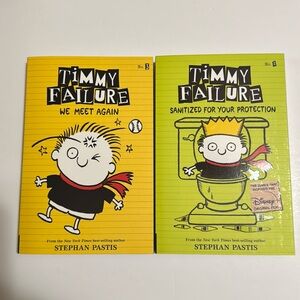 Set of Two Timmy Failure Books